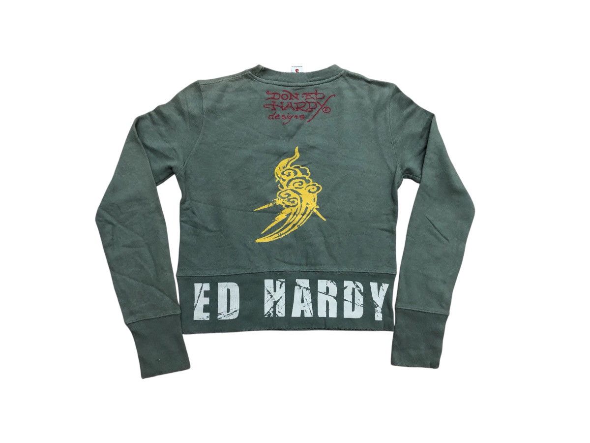 Ed Hardy Ed Hardy Sweatshirt Woman Biglogo Size S / US 4 / IT 40 - 1 Thumbnail