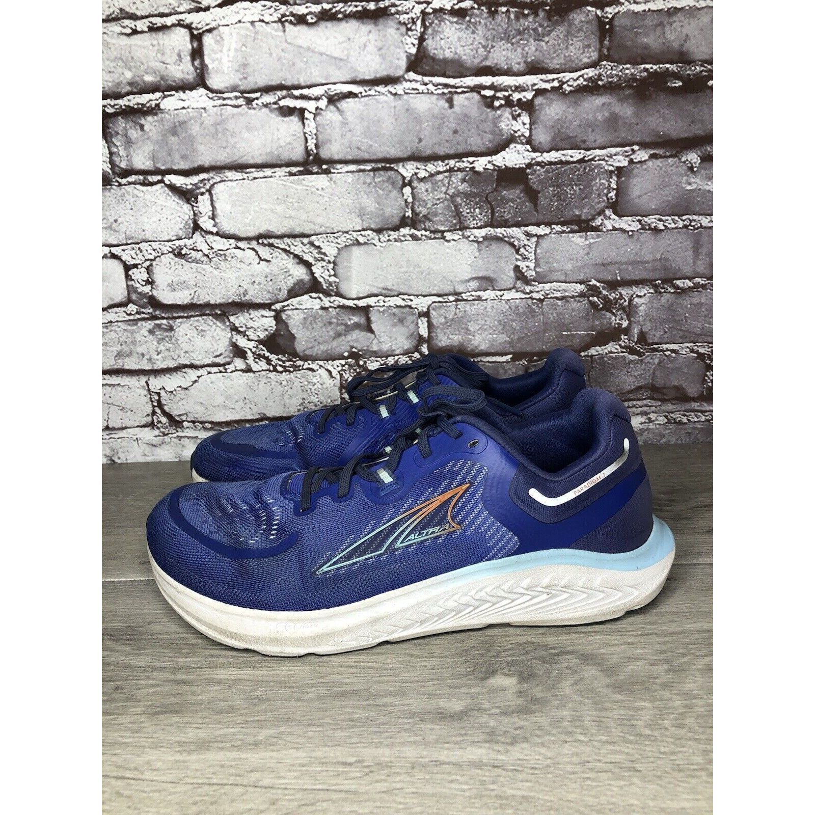 Altra Altra Paradigm 7 Blue Athletic Lace Running Shoes Men Sz 10M Size US 10 / EU 43 - 19 Thumbnail