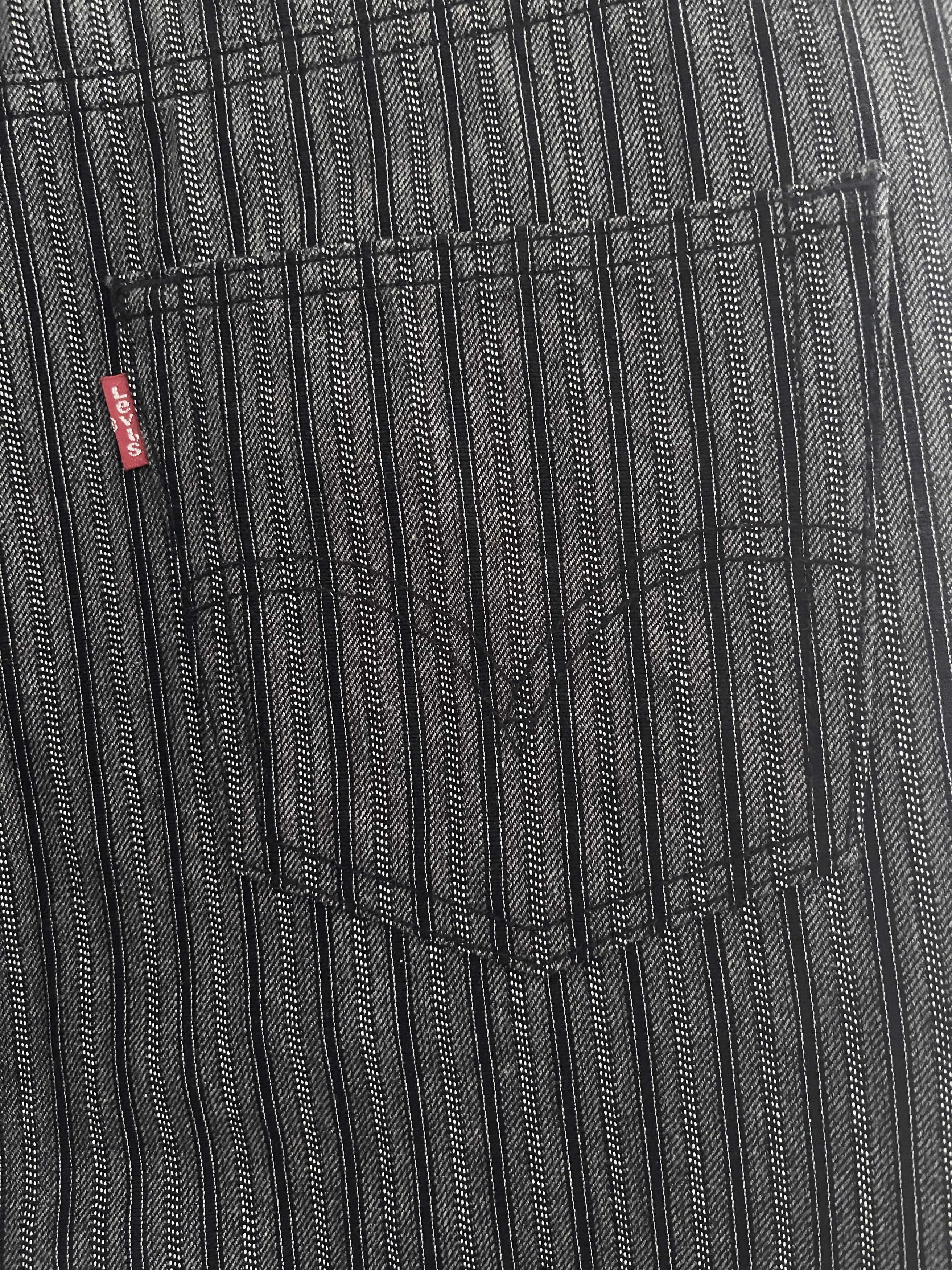 Comme des Garcons Junya Watanabe MAN striped cotton pants Size US 30 / EU 46 - 12 Thumbnail