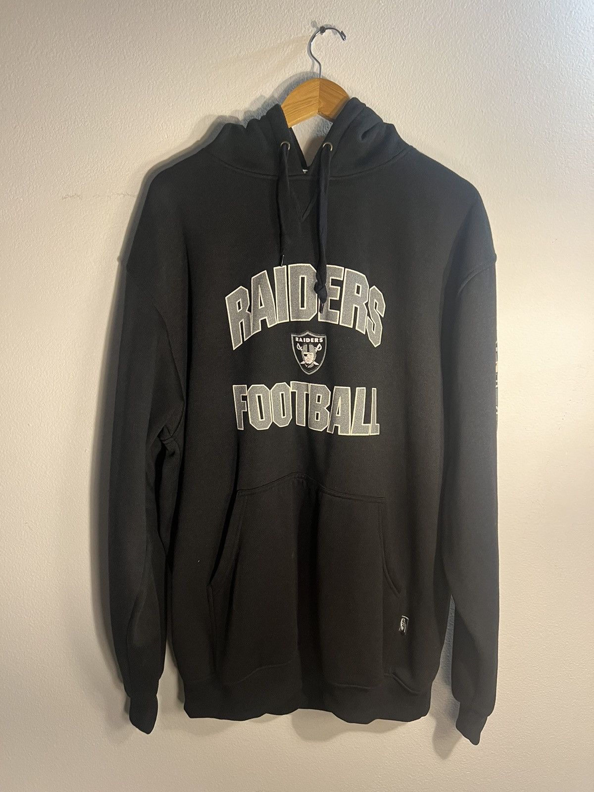 NFL × Vintage Vintage Radiers Football Hoodie NFL Black and Grey Size US XL / EU 56 / 4 - 9 Thumbnail