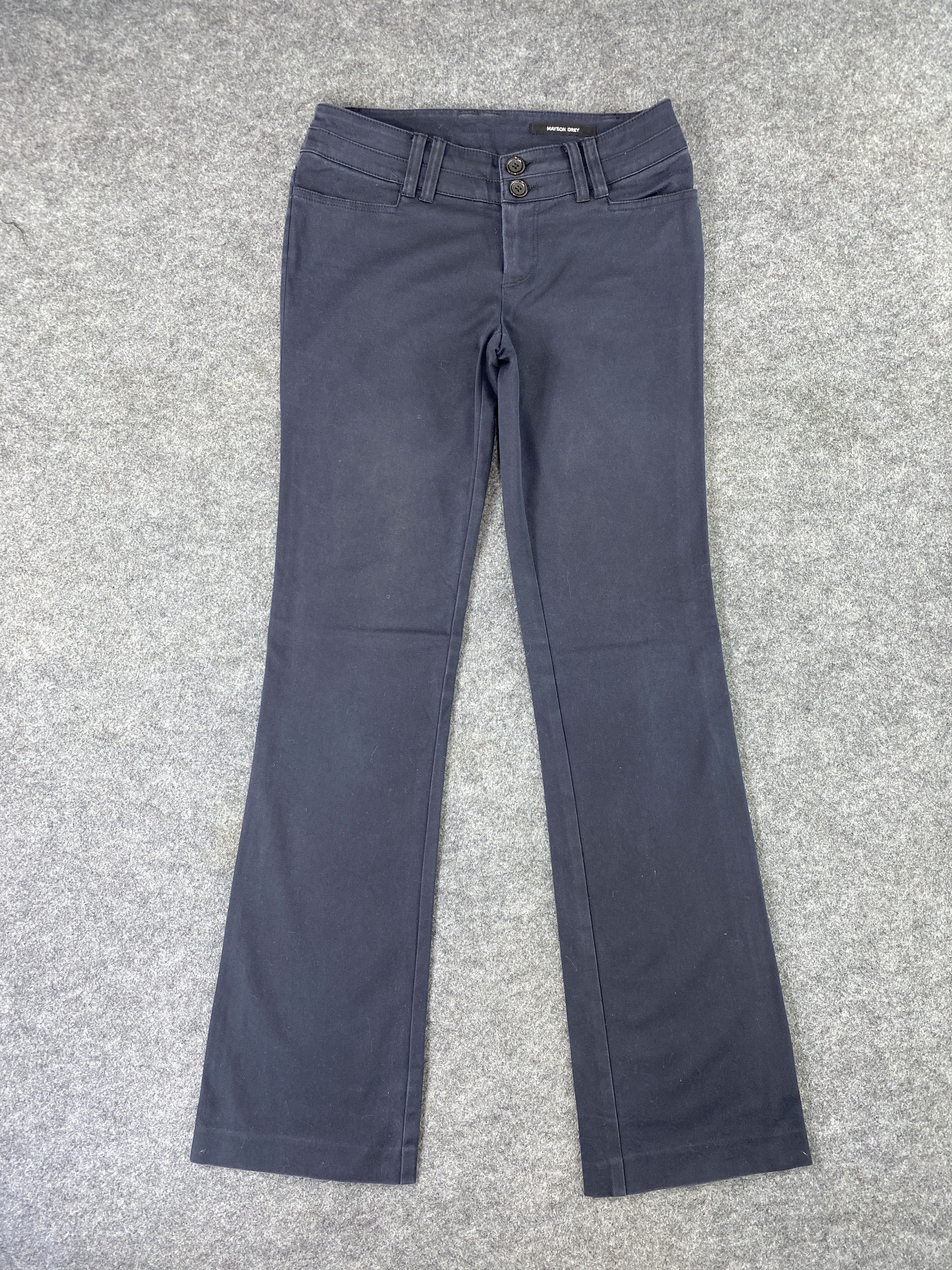 Japanese Brand Mayson Grey pants - J1081 Size 27" / US 4 / IT 40 - 1 Thumbnail