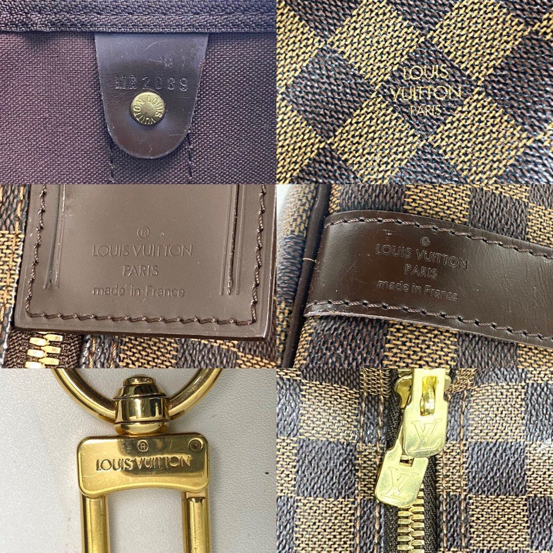 Louis Vuitton Louis Vuitton Damier Keepall Bandouliere 45 Duffle Bag Size ONE SIZE - 9 Thumbnail