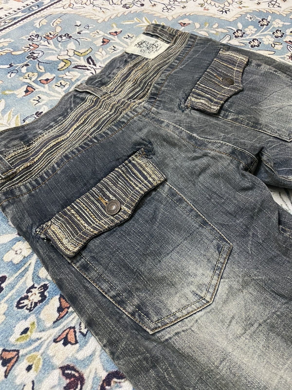 Designer × Japanese Brand 🔥 Handcrafted Jeans X Dominate Size US 34 / EU 50 - 4 Thumbnail