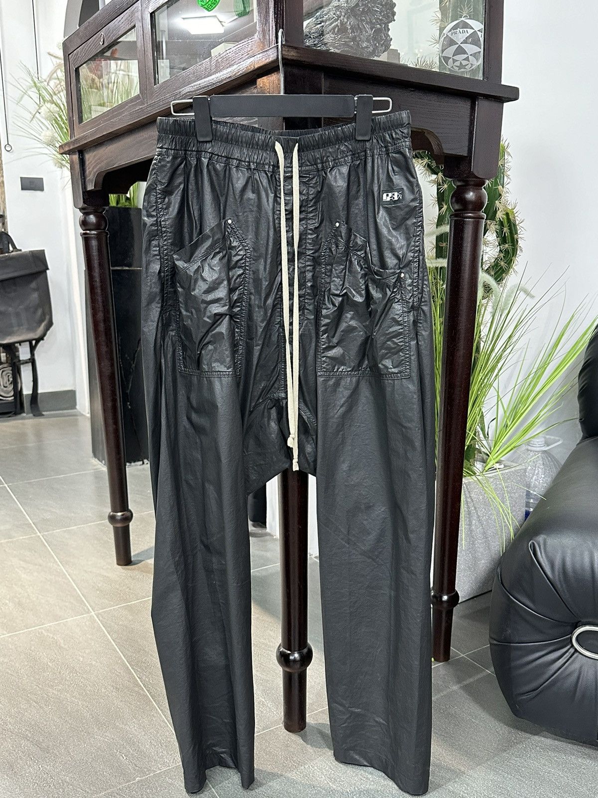 Rick Owens Drkshdw Rick Owens Drkshdw Recycled nylon pants Size US 30 / EU 46 - 1 Thumbnail