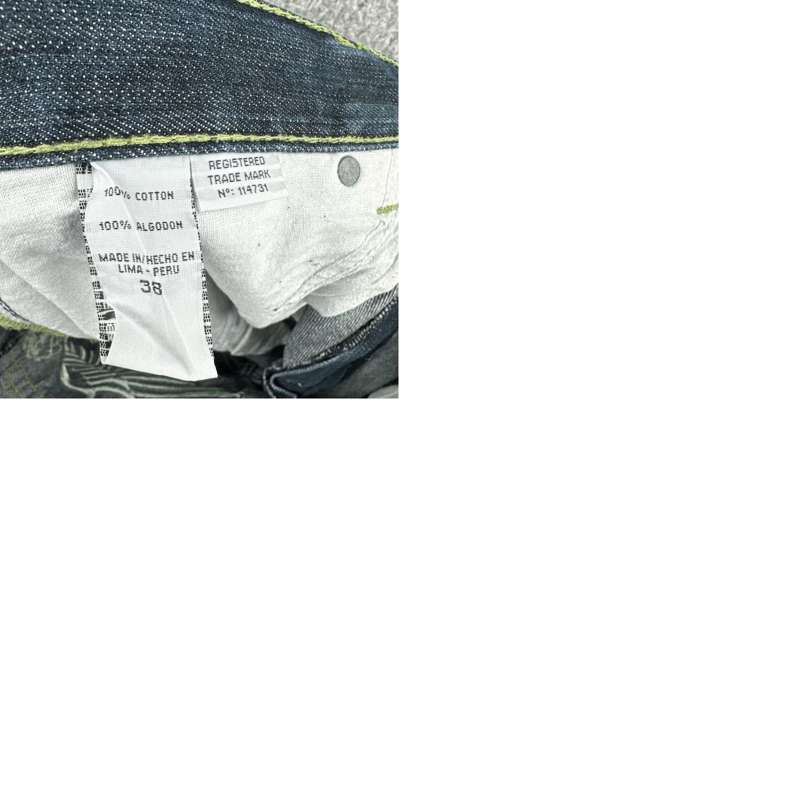 Denime VINTAGE Cezer Mend Denim Jeans Shirt? Size US 38 / EU 54 - 12 Thumbnail
