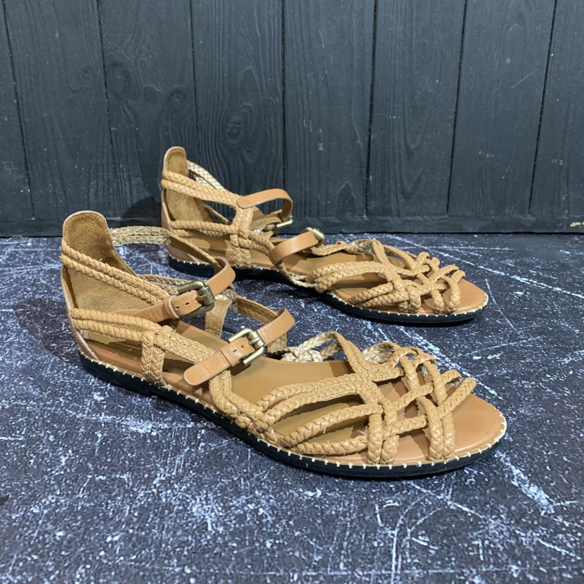 See by Chloe See By Chloé Women’s Leather Sandals Size 41.5 Size US 11.5 / IT 41.5 - 3 Thumbnail