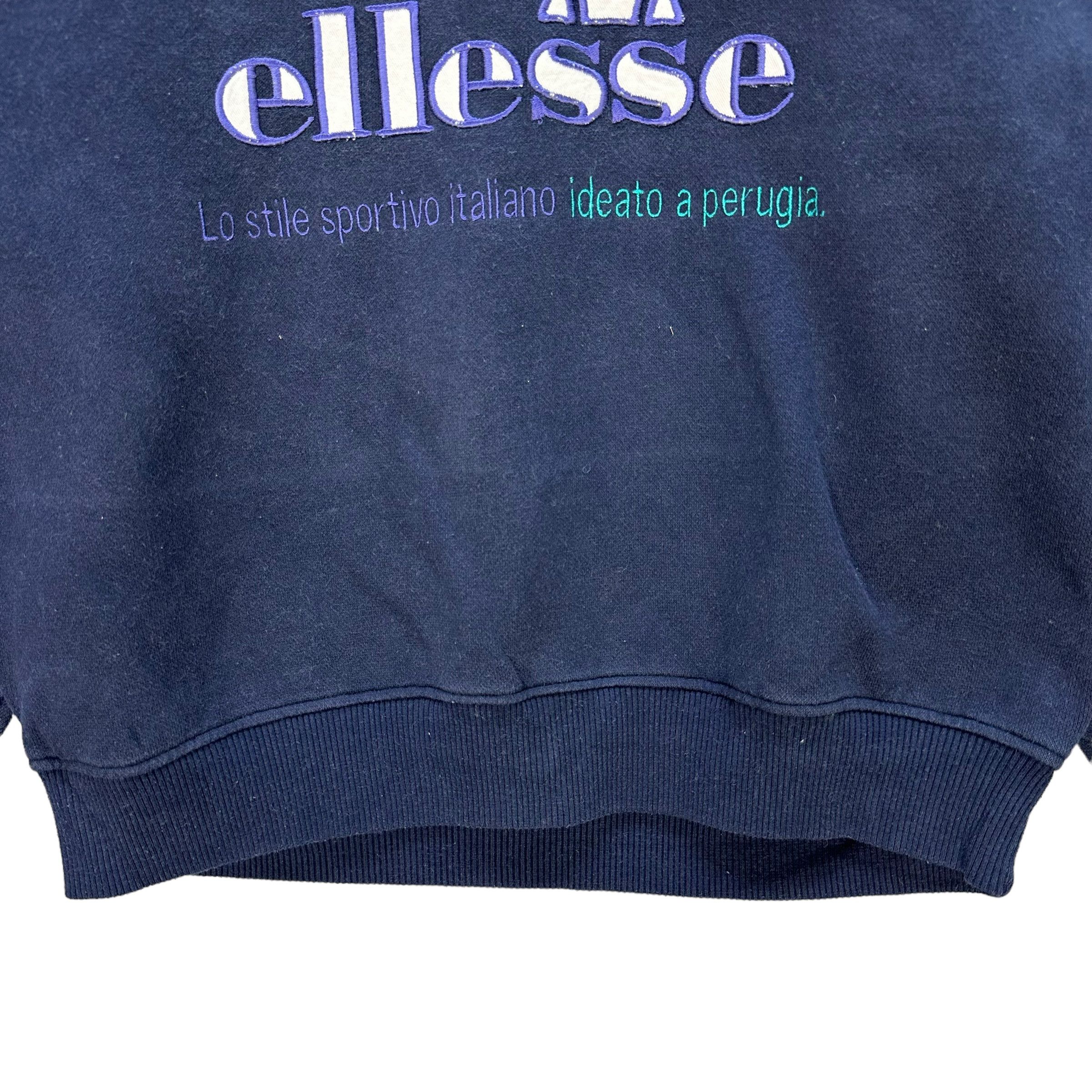 Ellesse Ellesse Embroidery Big Logo Crewneck Sweatshirts #A1-0025 Size US M / EU 48-50 / 2 - 3 Thumbnail