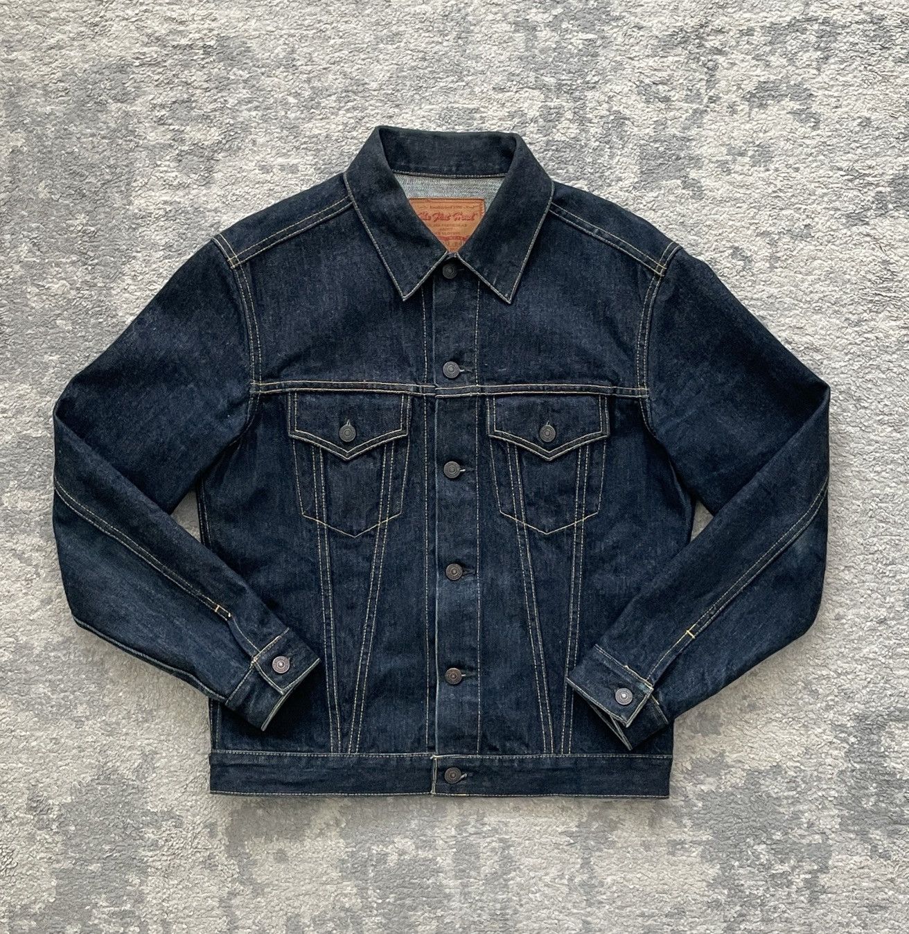 The Flat Head FN-OJ-D003 DENIM JACKET - 60S TYPE III Size US M / EU 48-50 / 2 - 1 Thumbnail