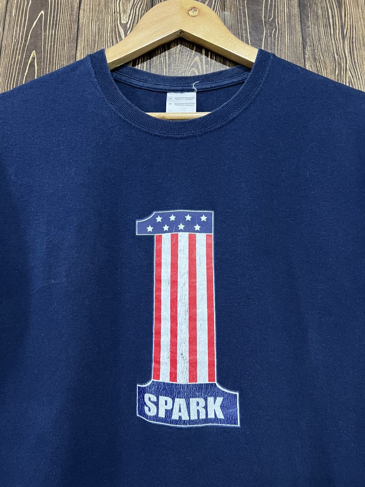 Vintage Vintage Spark Skateboards Tshirt Size US M / EU 48-50 / 2 - 2 Thumbnail