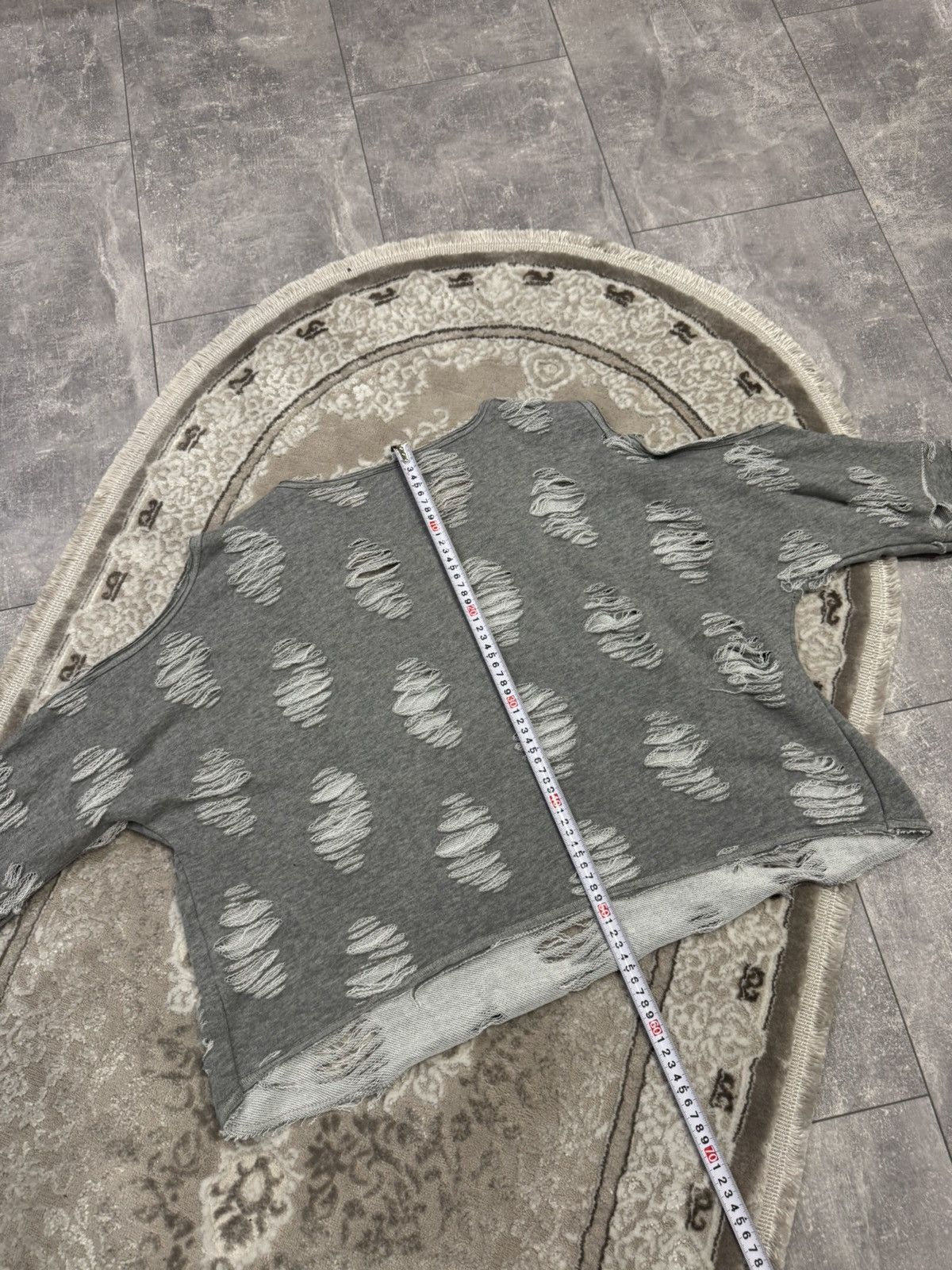 Vintage Vintage Watanabe Y2K AFFLICTION STYLE Sweatshirt AVANT-GARDE Size L / US 10 / IT 46 - 4 Thumbnail