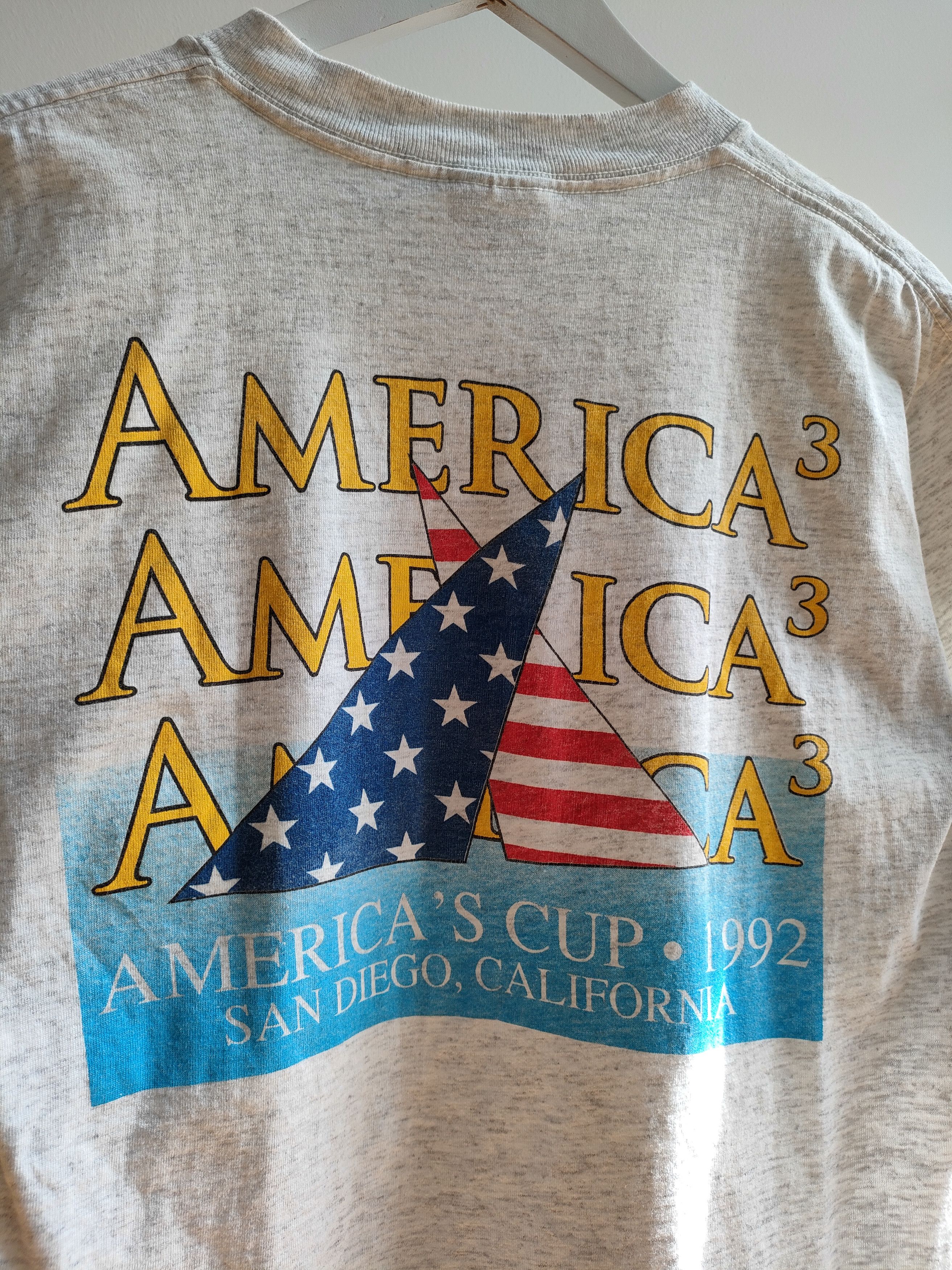 Vintage 90s Oneita America Cup 1992 Size US L / EU 52-54 / 3 - 1 Thumbnail