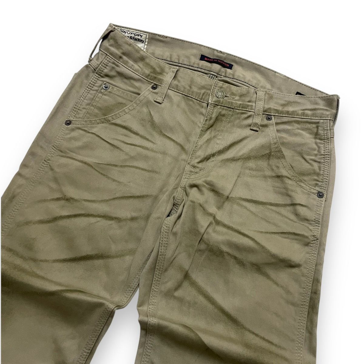 Tornado Mart Original Flared BlueWay B.W.Luxer Jeans Maker Size US 32 / EU 48 - 2 Thumbnail
