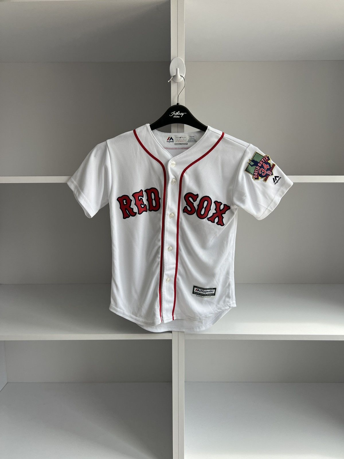 MLB × Vintage VINTAGE RED SOX ORTIZ 34 BASEBALL KIDS JERSEY Size US S / EU 44-46 / 1 - 4 Thumbnail