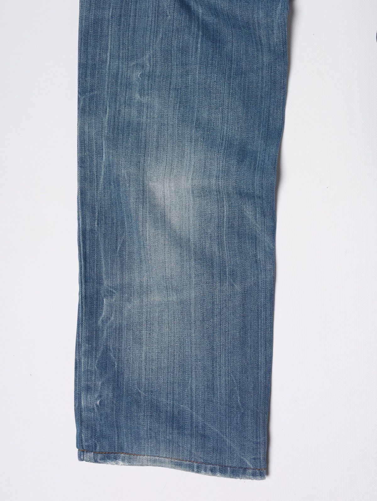 Dolce & Gabbana Dolce Gabbana Fade Denim Pants Blue Jeans Metal Logo Washed Size US 34 / EU 50 - 15 Thumbnail
