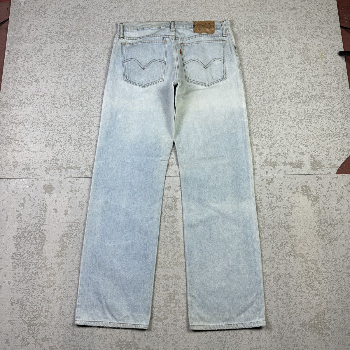 Levi's 💥Vintage 70s Levis 515 Sick Light Blue Denim Pant Size US 32 / EU 48 - 4 Thumbnail