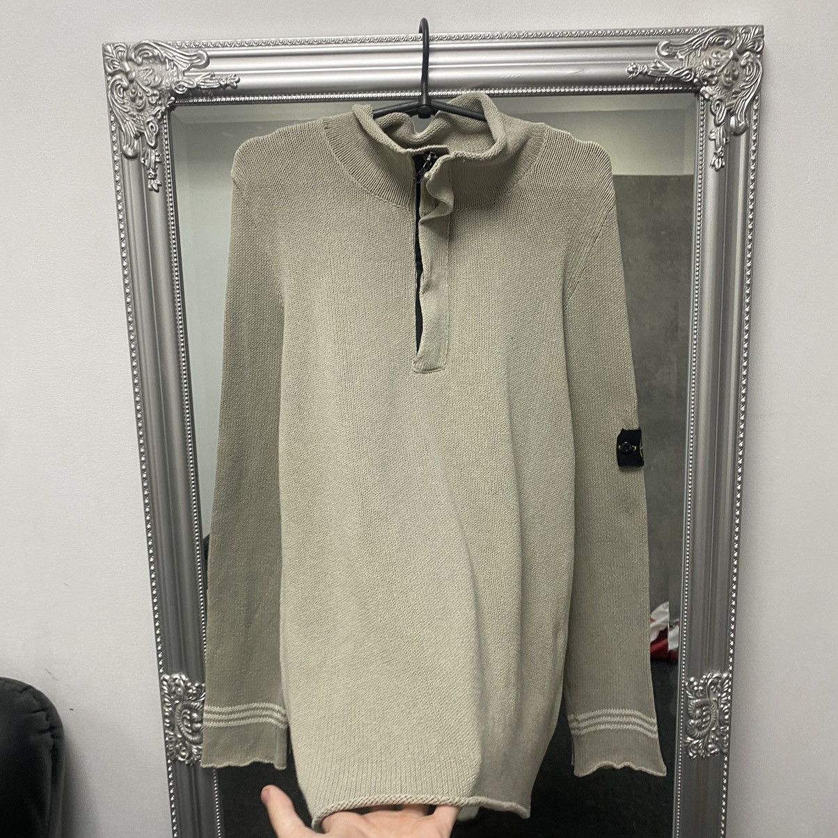 Stone Island Stone Island 1/3 Zip Sweater Size US L / EU 52-54 / 3 - 3 Thumbnail