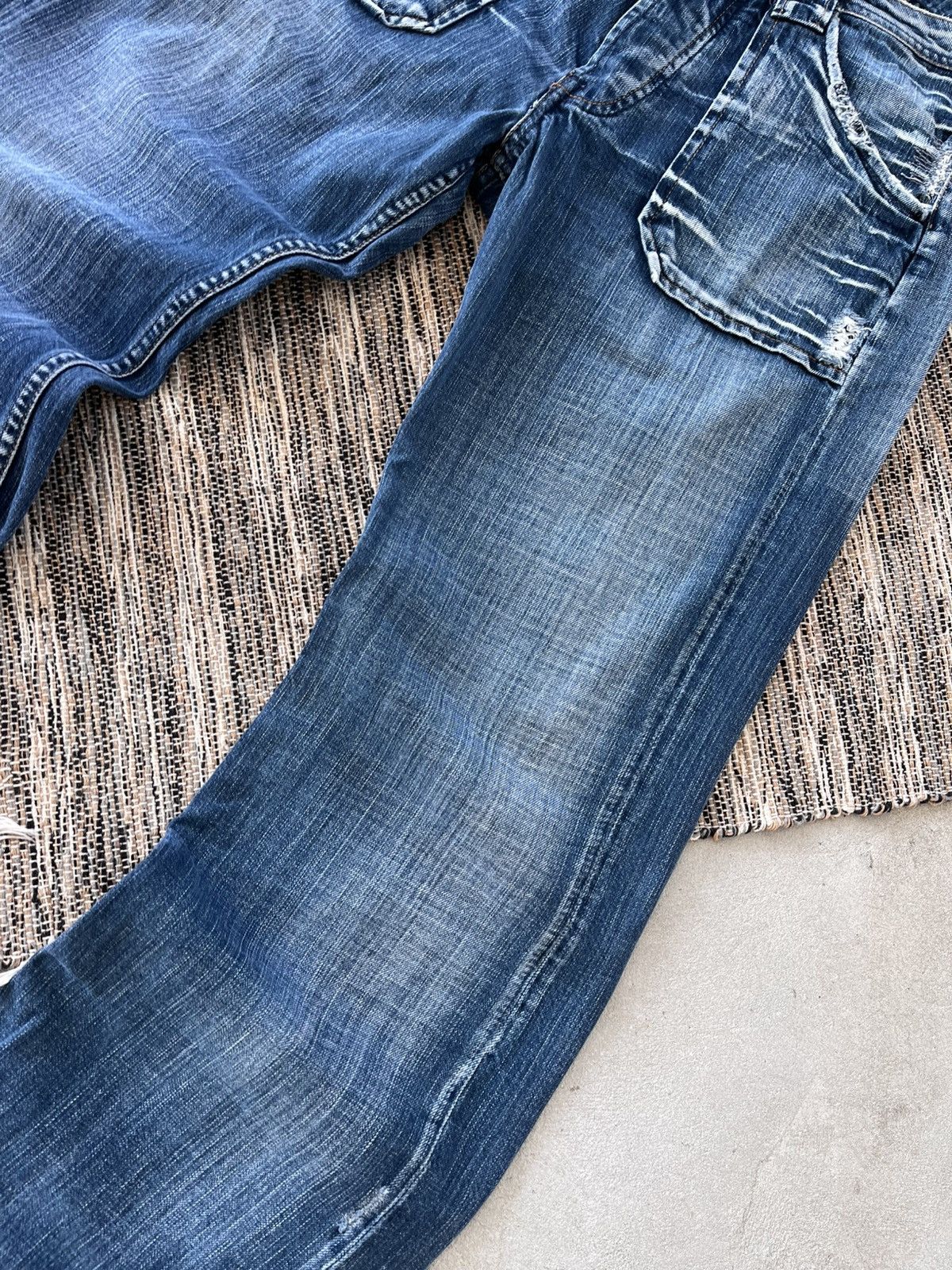 Pepe Jeans × Vintage Hype Vintage Pepe Jeans Blue Denim London Distressed Y2K Size US 32 / EU 48 - 6 Thumbnail