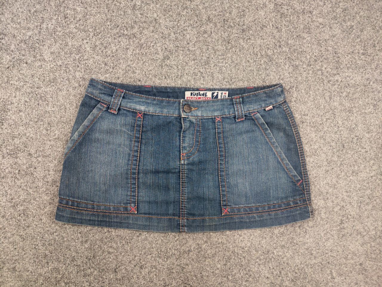 Miss Sixty Miss Sixty Killah Vintage Denim mini Skirt hysteric LGB Size 30" / US 8 / IT 44 - 5 Thumbnail