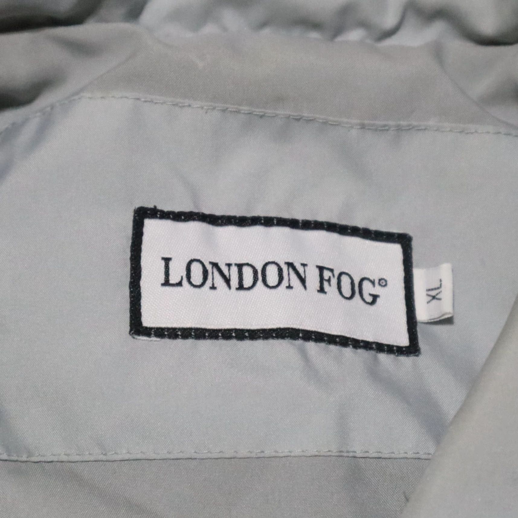 London Fog London Fog Coat Trench XL Womens Gray 3-Button Long Winter Pockets Belted Hooded Vintage No Size XL / US 12-14 / IT 48-50 - 3 Thumbnail