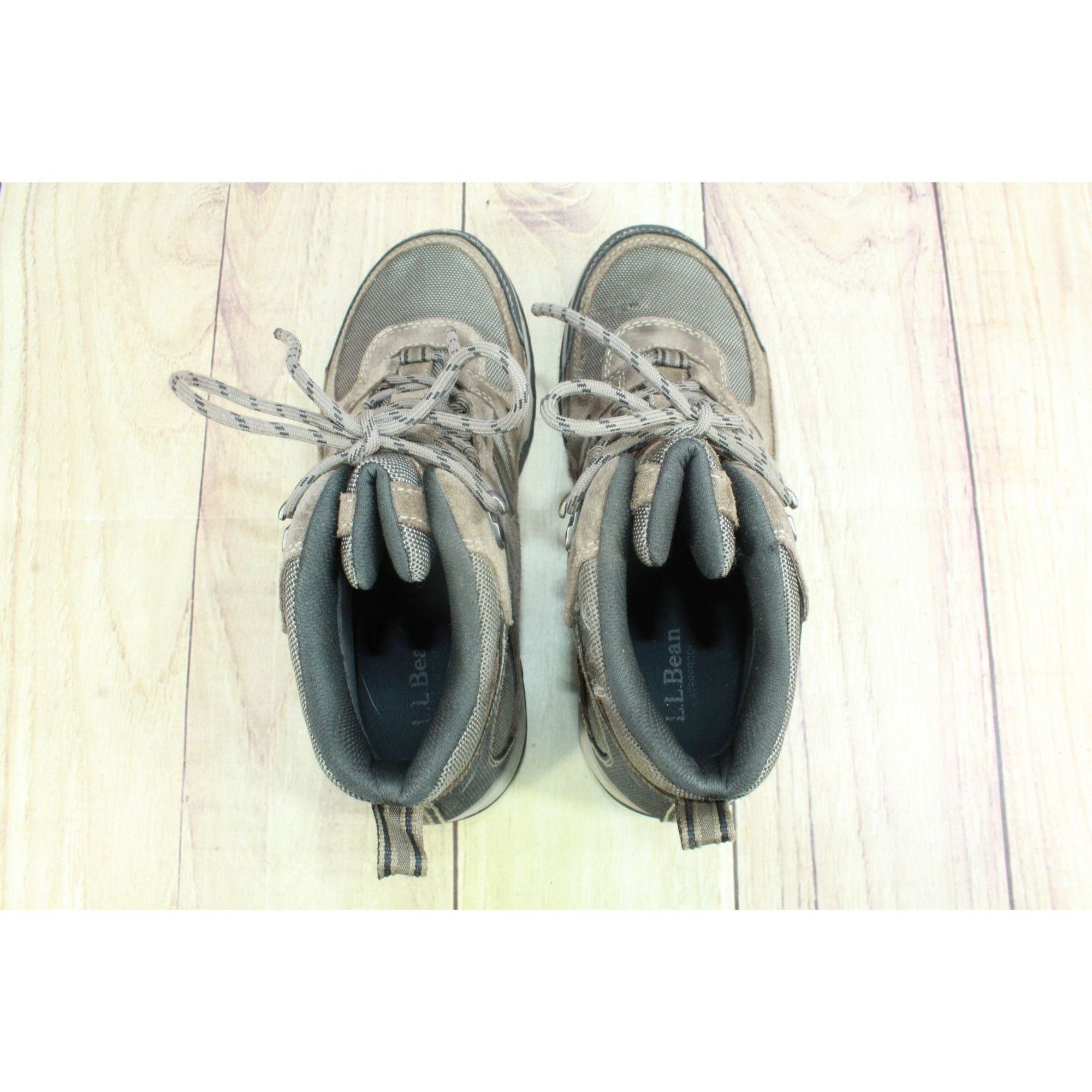 L.L. Bean LL Bean Model 4 Brown Suede Waterproof Hiking Boots Size US 7 / EU 40 - 7 Thumbnail