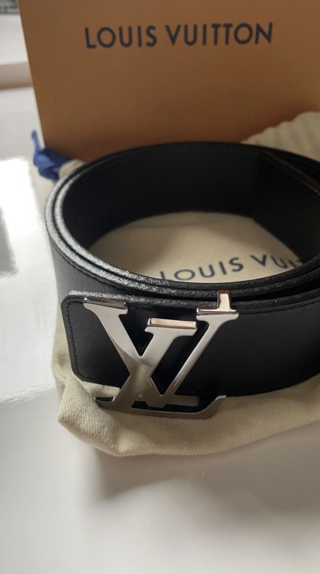 Louis Vuitton Louis Vuitton Initiales Reversible Leather Belt 85cm Size ONE SIZE - 1 Thumbnail