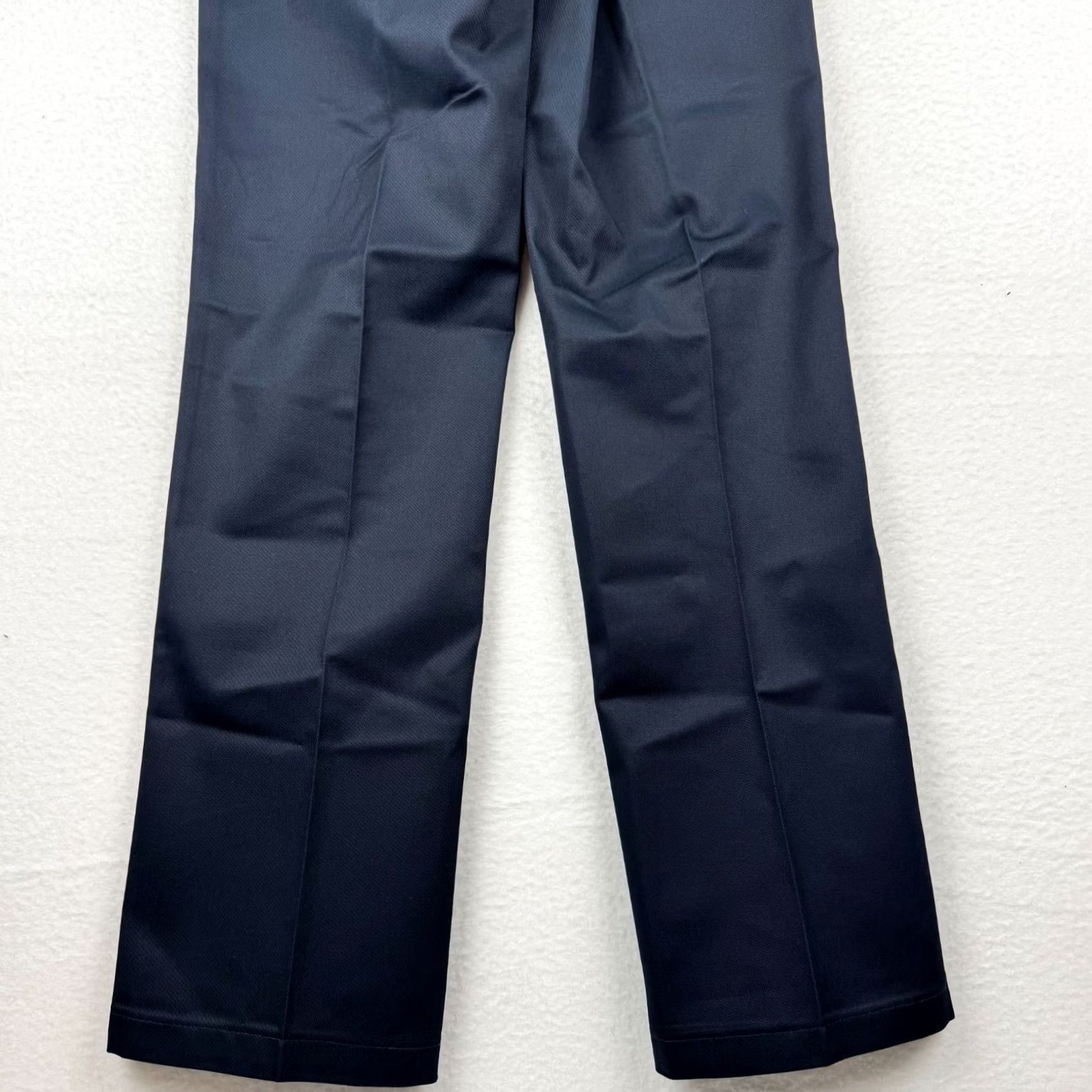 Dickies Dickies 874 Navy Blue Men's Pants 31x34 Canvas Workwear Flat Front Straight Black? Size US 31 - 7 Thumbnail