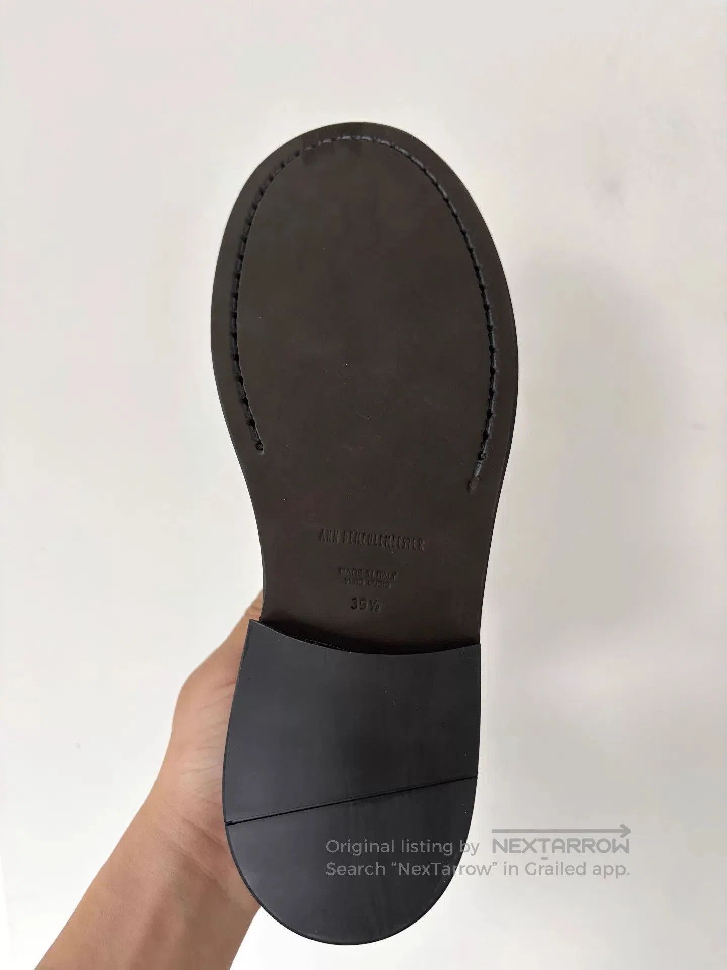 Ann Demeulemeester Black Lace-Up Formal Shoes Size 6.5. Size US 6.5 / EU 39-40 - 6 Thumbnail