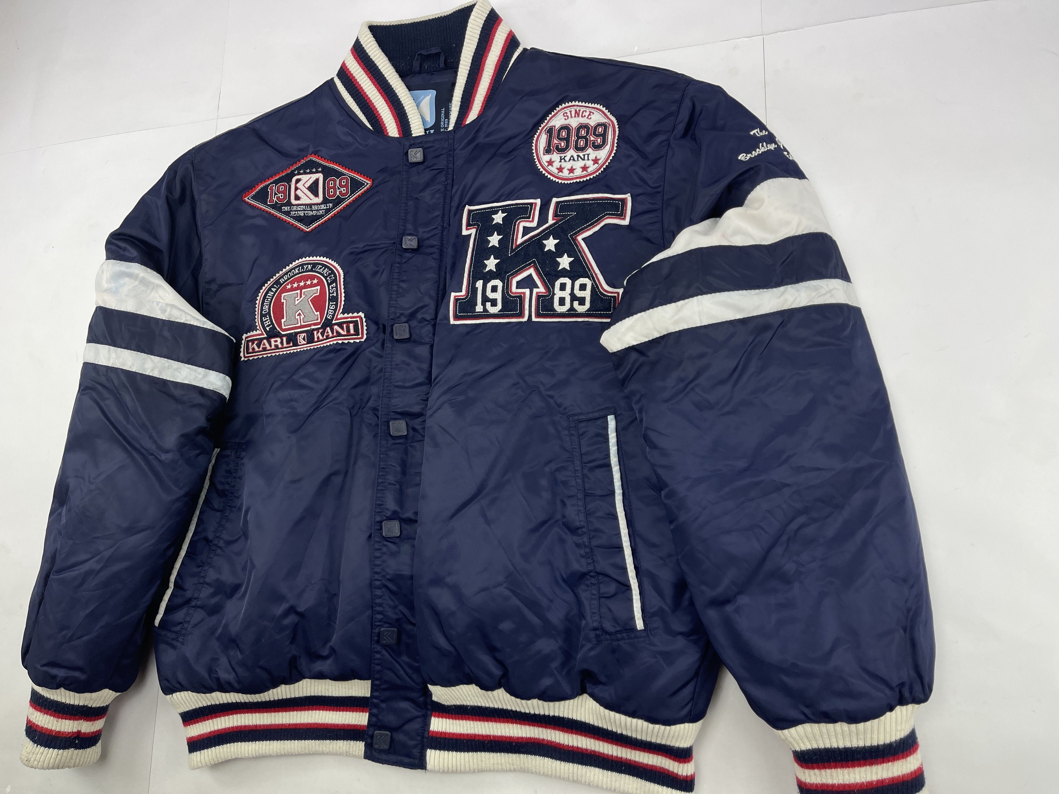 Karl Kani KARL KANI jacket, vintage bomber, 90s hip hop, 1990s size M Size US M / EU 48-50 / 2 - 7 Thumbnail