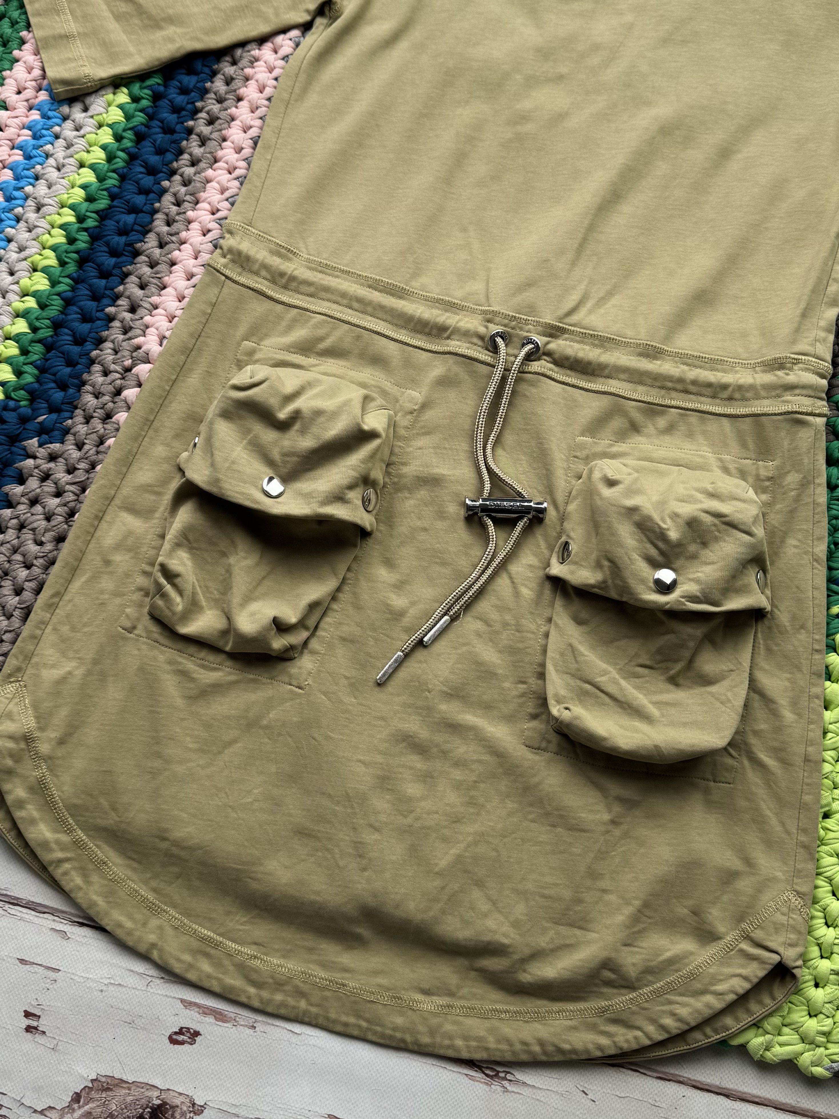 Diesel Diesel Multi-Pocket Dress (V63)(D10) Size S / US 4 / IT 40 - 4 Thumbnail