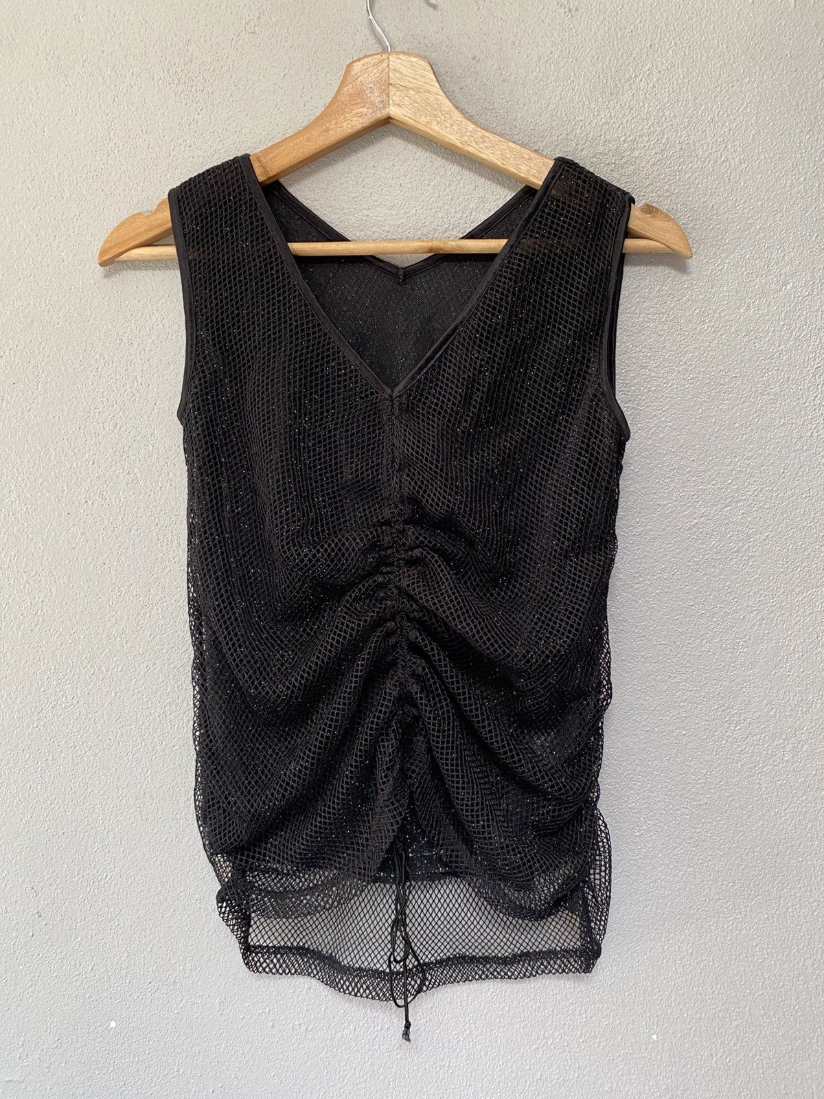 Japanese Brand Mariene jobert mesh with inner sleeveless Size US M / EU 48-50 / 2 - 2 Thumbnail