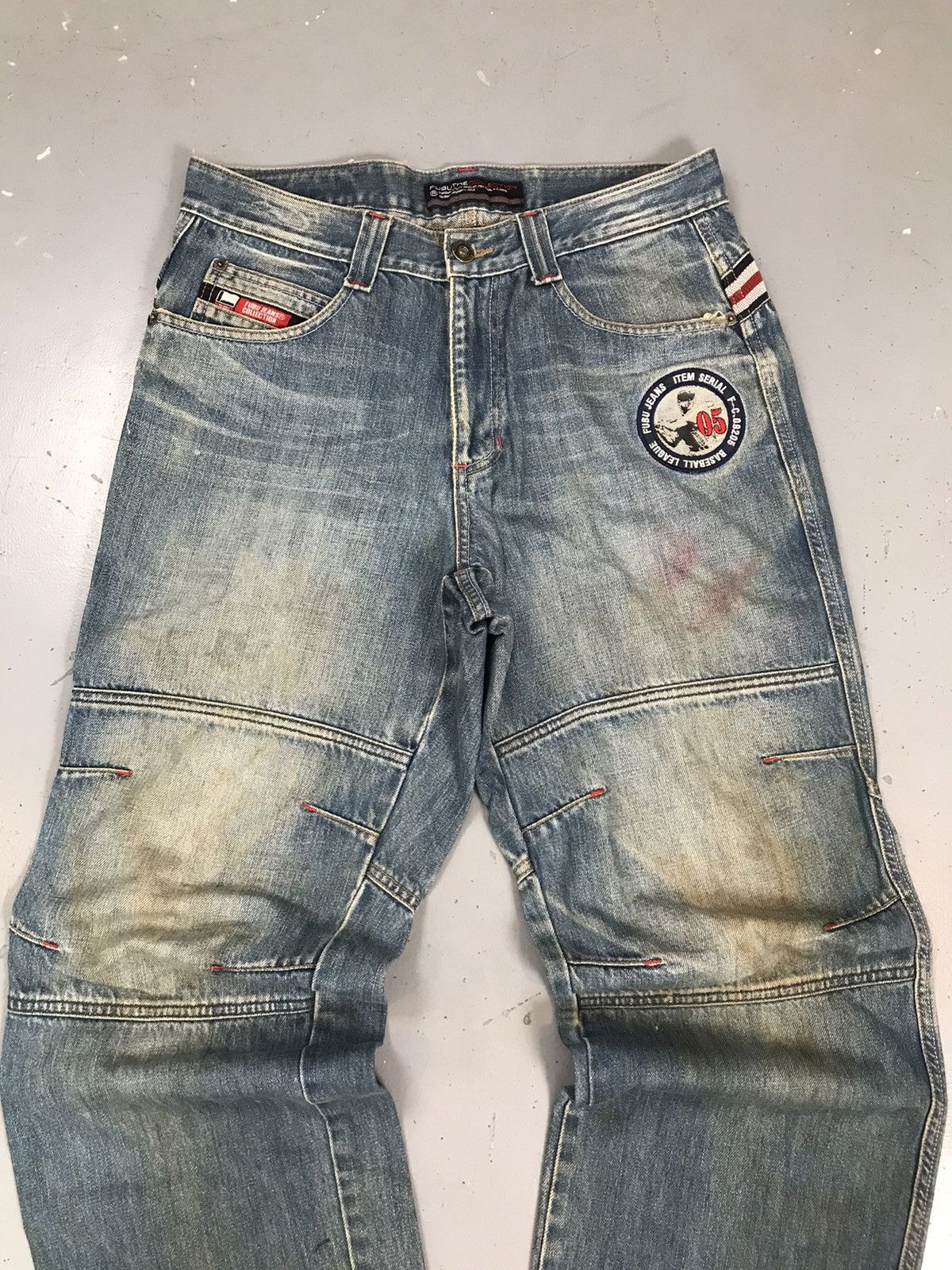 Fubu × Vintage Vintage Fubu jeans collection patchwork denim Size US 32 / EU 48 - 5 Thumbnail