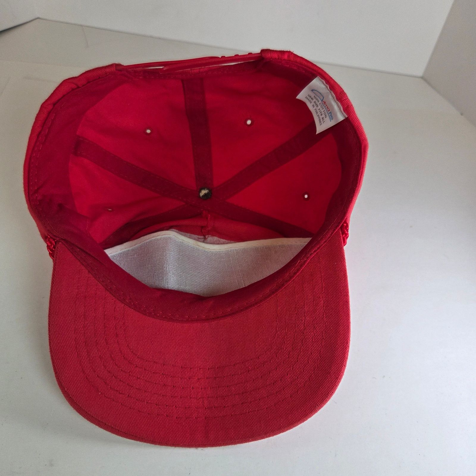 Adidas Vintage Adidas HOO'S #1 Red Snapback Rope Hat 80s 90s Size ONE SIZE - 7 Thumbnail