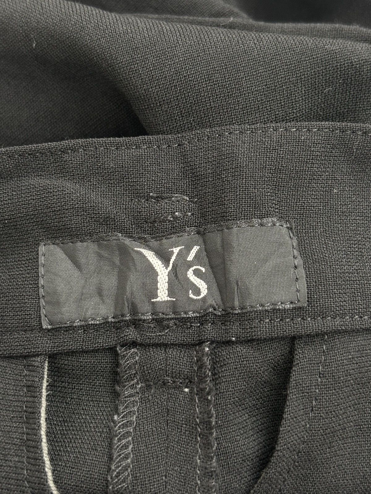 Yohji Yamamoto High Waist Pleated Trousers Size US 27 - 5 Thumbnail
