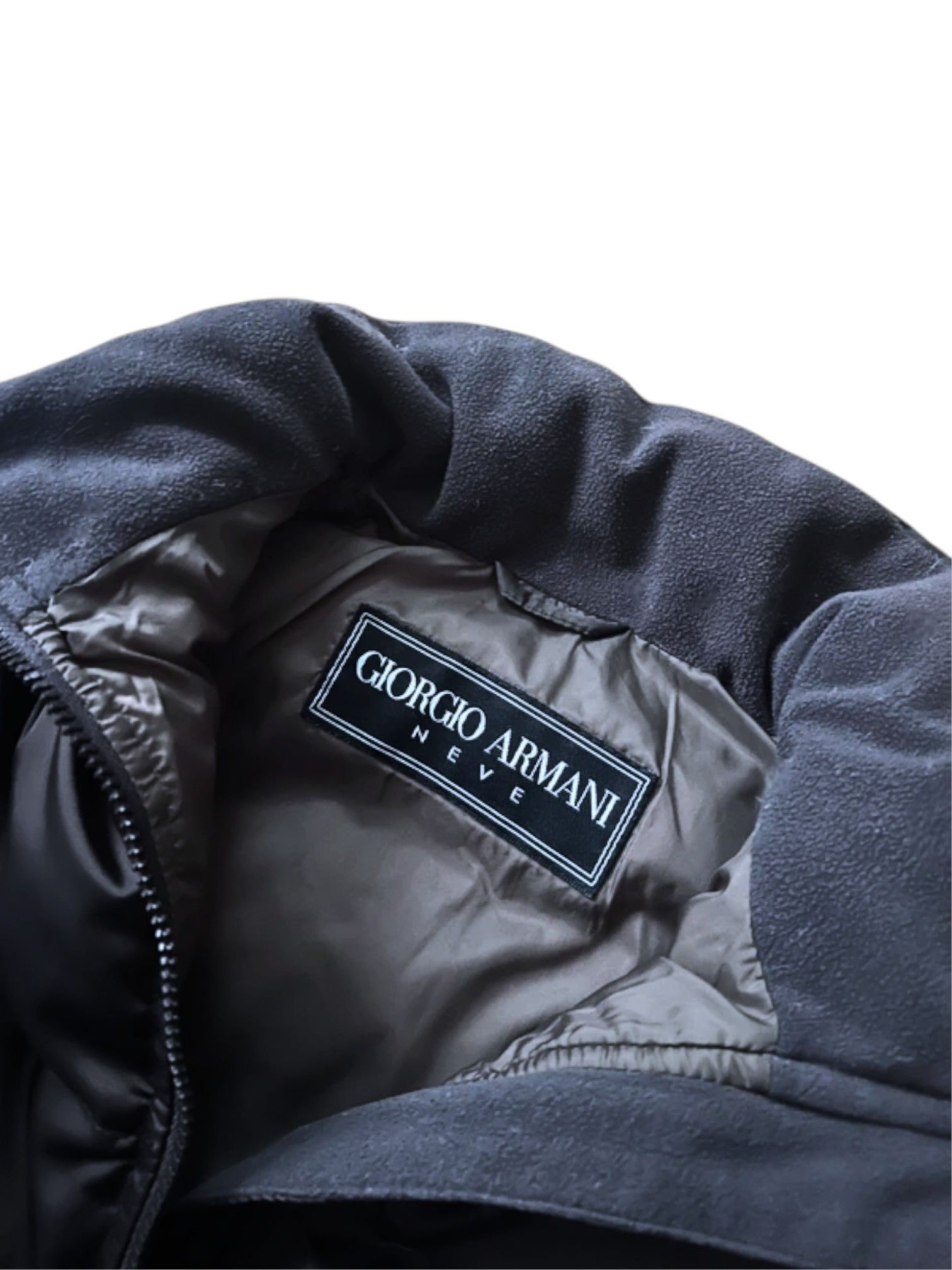 Giorgio Armani Giorgio Armani Neve Brown Down Puffer Jacket, Late 1990s Size US L / EU 52-54 / 3 - 6 Thumbnail