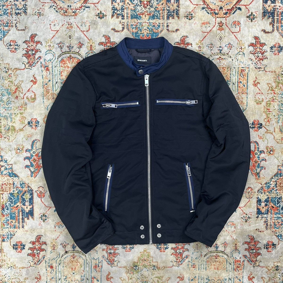 Diesel Diesel Y2K bikers caferacer jacket Size US L / EU 52-54 / 3 - 1 Thumbnail