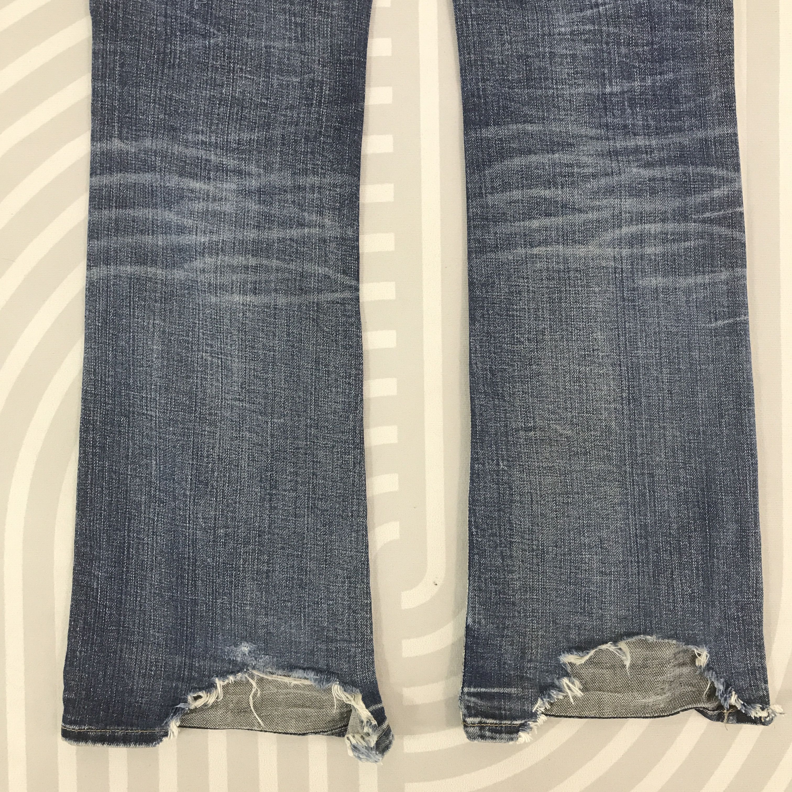 Replay × Vintage Flare Replay Distressed bootcut Denim pants Size US 28 / EU 44 - 6 Thumbnail