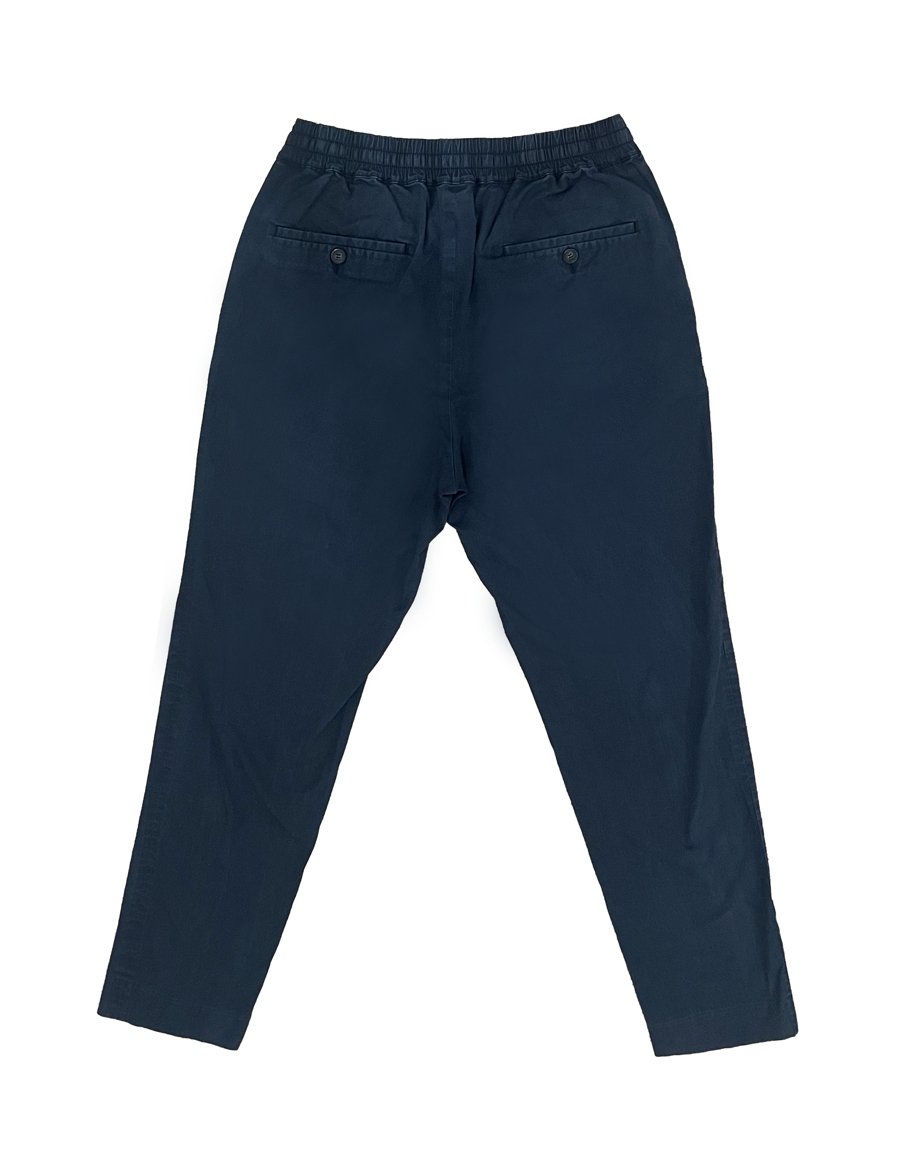 Sandro Mens Sandro Alpha Cotton Pant In Navy Size US 32 / EU 48 - 3 Thumbnail