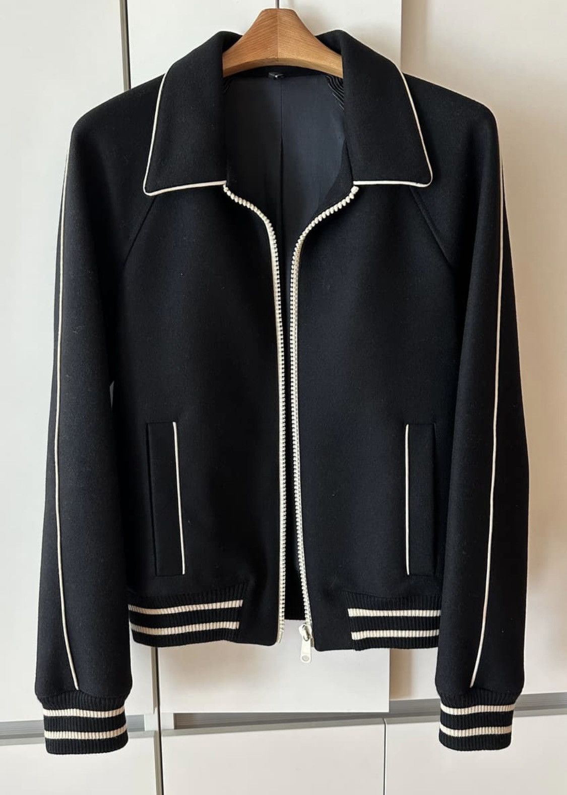Dior Dior Homme By Hedi Slimane Wool Varsity Jacket Size US M / EU 48-50 / 2 - 2 Thumbnail