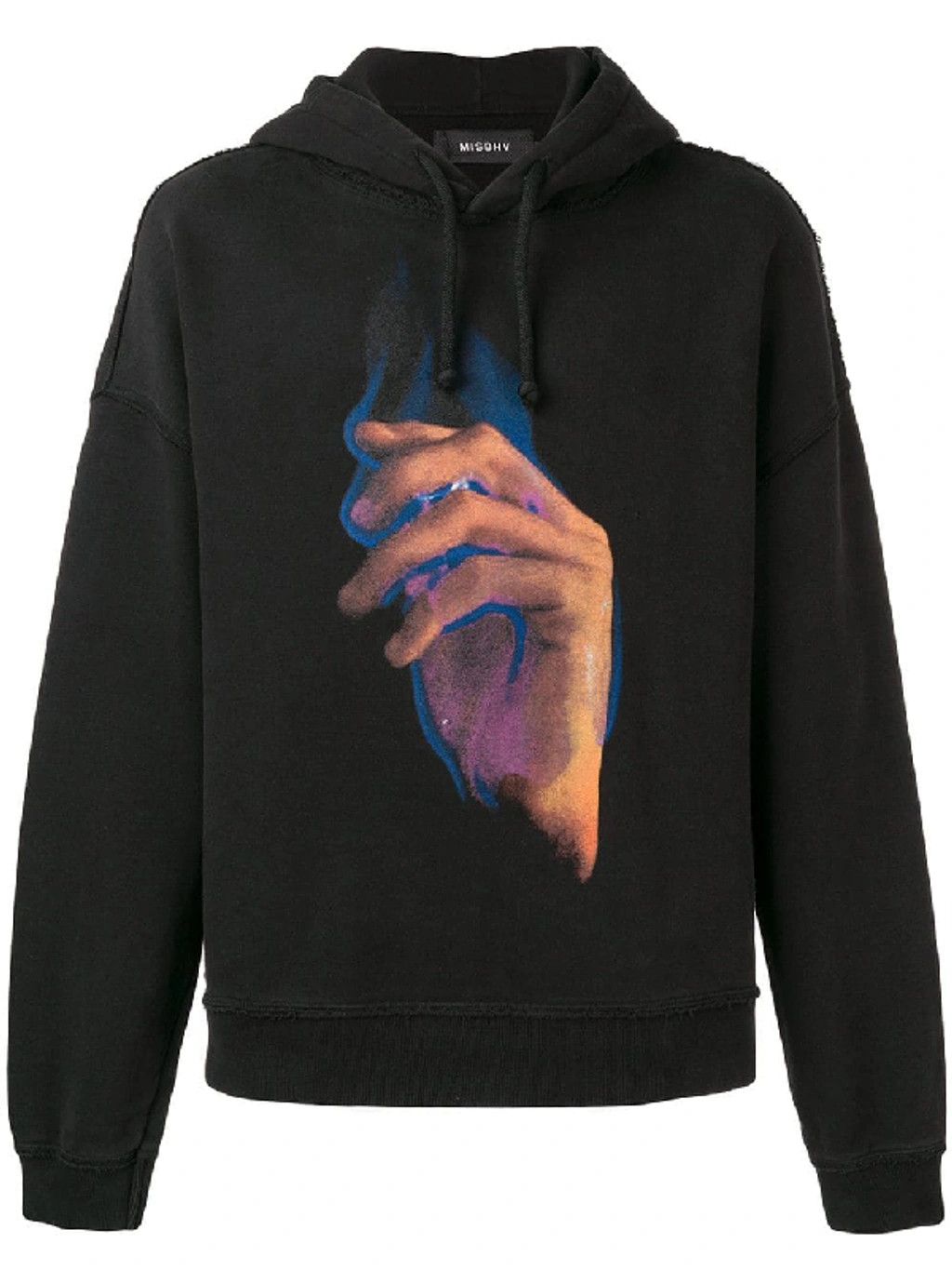 Misbhv Misbhv Flame Hoodie in Graphite Black Size US XL / EU 56 / 4 - 4 Thumbnail
