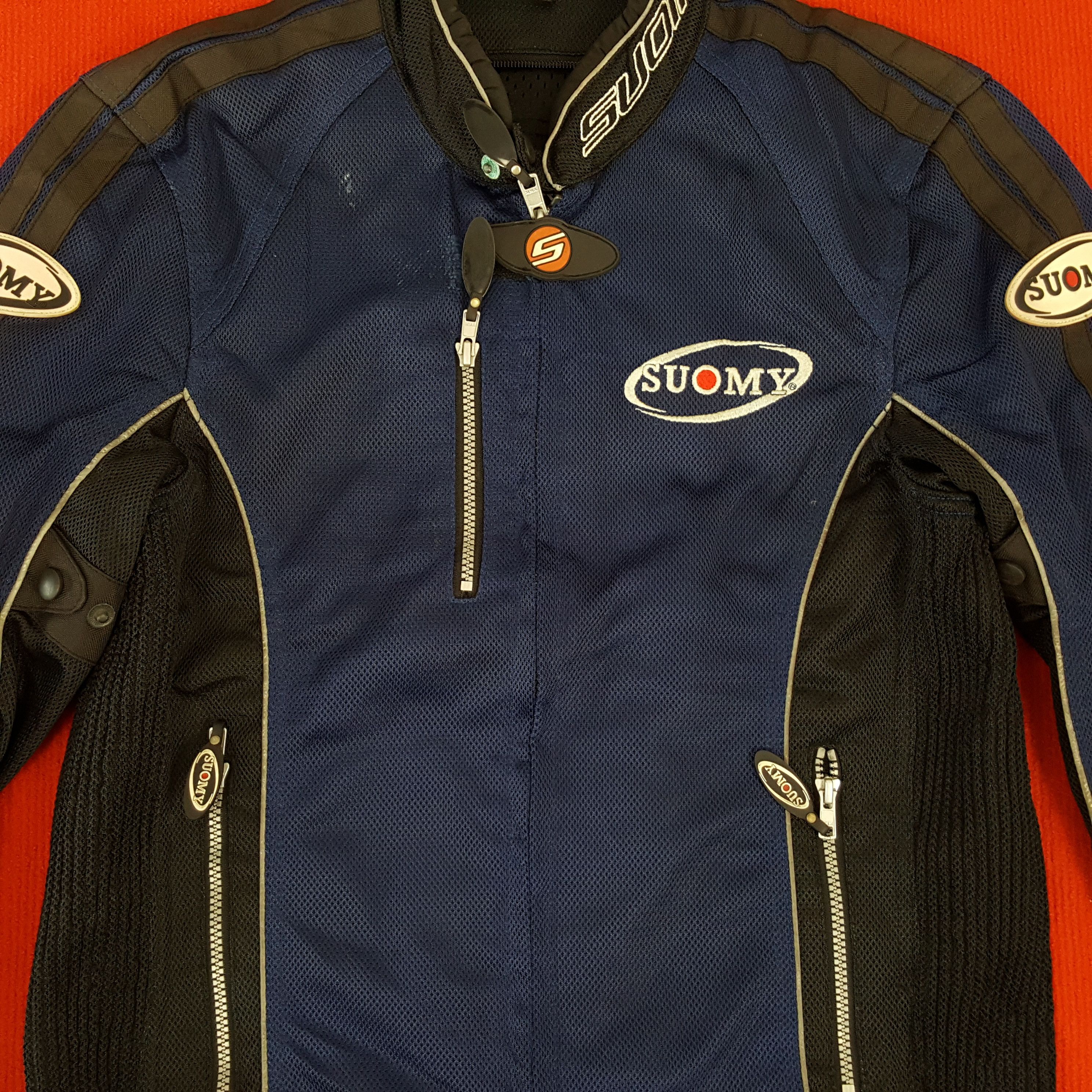 Vintage Soumy Motorcycle Rider Biker Racing Style Jacket Size US M / EU 48-50 / 2 - 2 Thumbnail