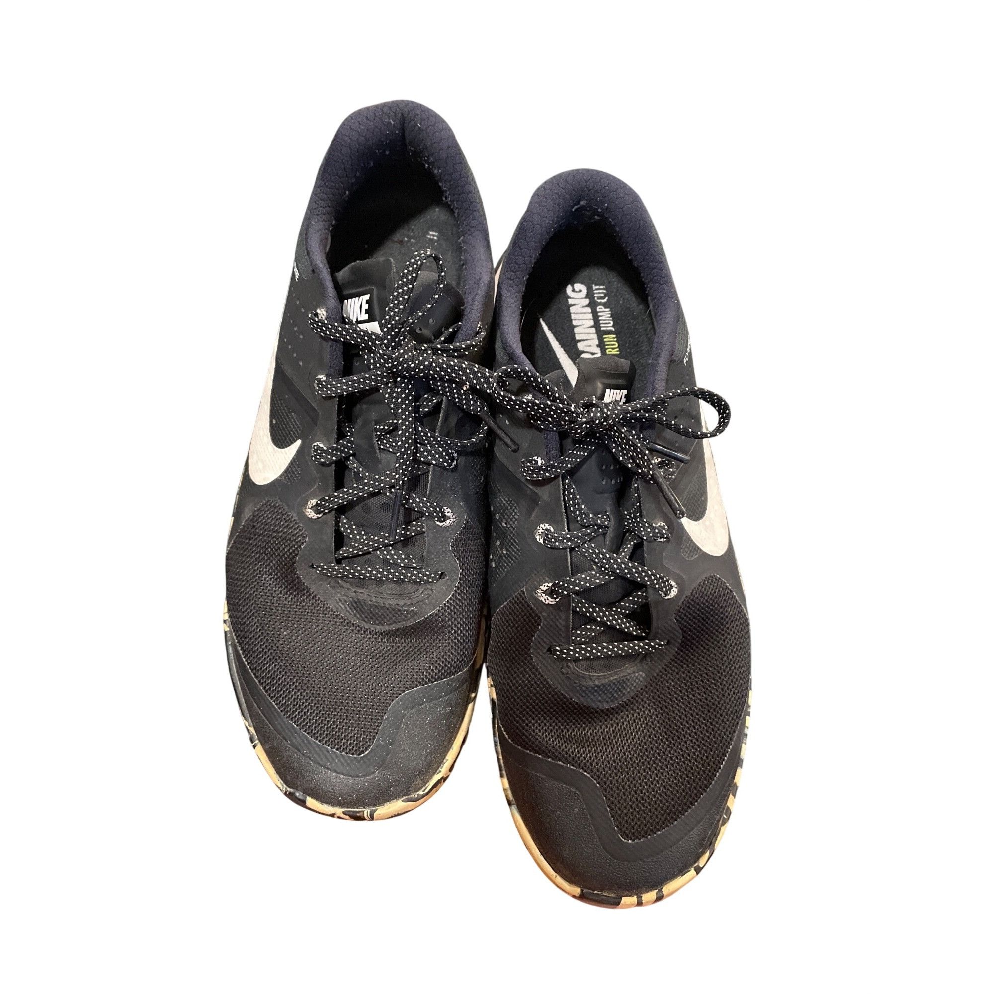Nike Nike metcon 2 mens black white flywire canvas running sneake Size US 10 / EU 43 - 19 Thumbnail