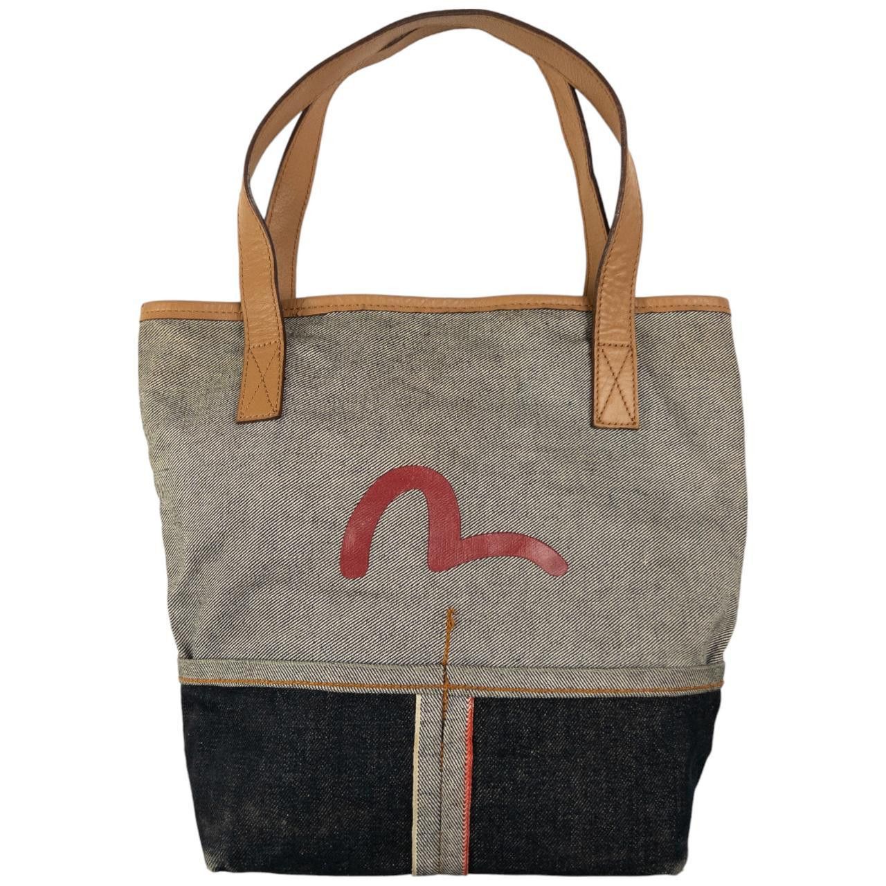 Evisu Vintage Evisu Japanese Denim Shoulder Bag Size ONE SIZE - 1 Thumbnail