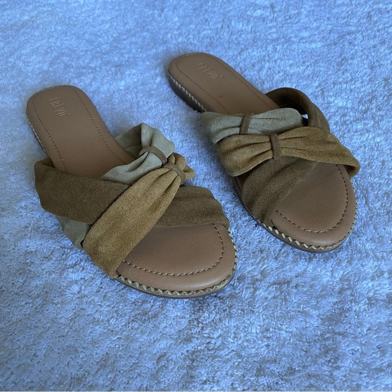 Crevo Crevo Suede Sandals Size US 8 / IT 38 - 2 Thumbnail