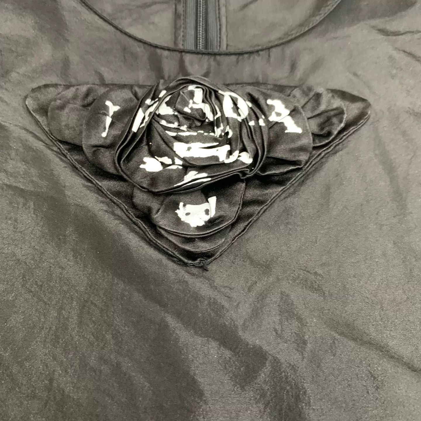 Prada Prada x Raf Simons Black Logo Silk Women's Tank 38 95 New Size XS / US 0-2 / IT 36-38 - 7 Thumbnail