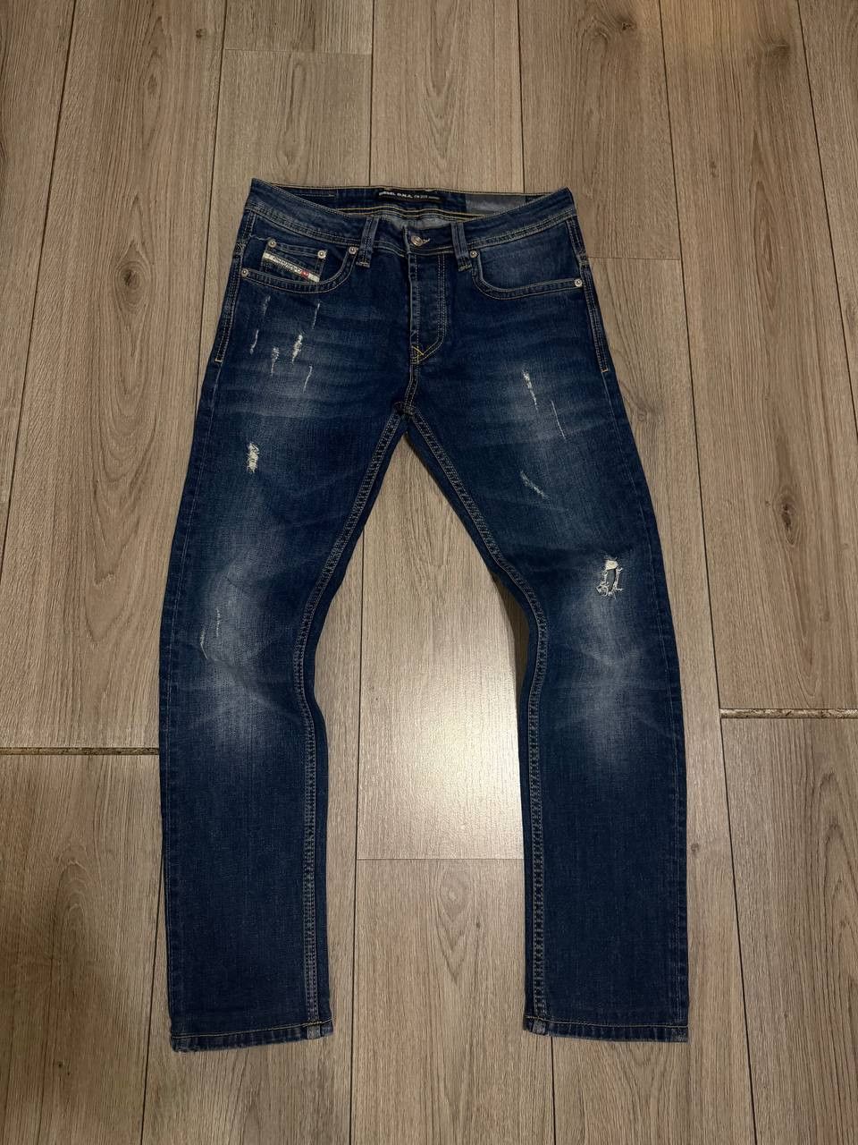 Diesel diesel dna jeans mens size 32 blue distressed Size US 32 / EU 48 - 1 Thumbnail