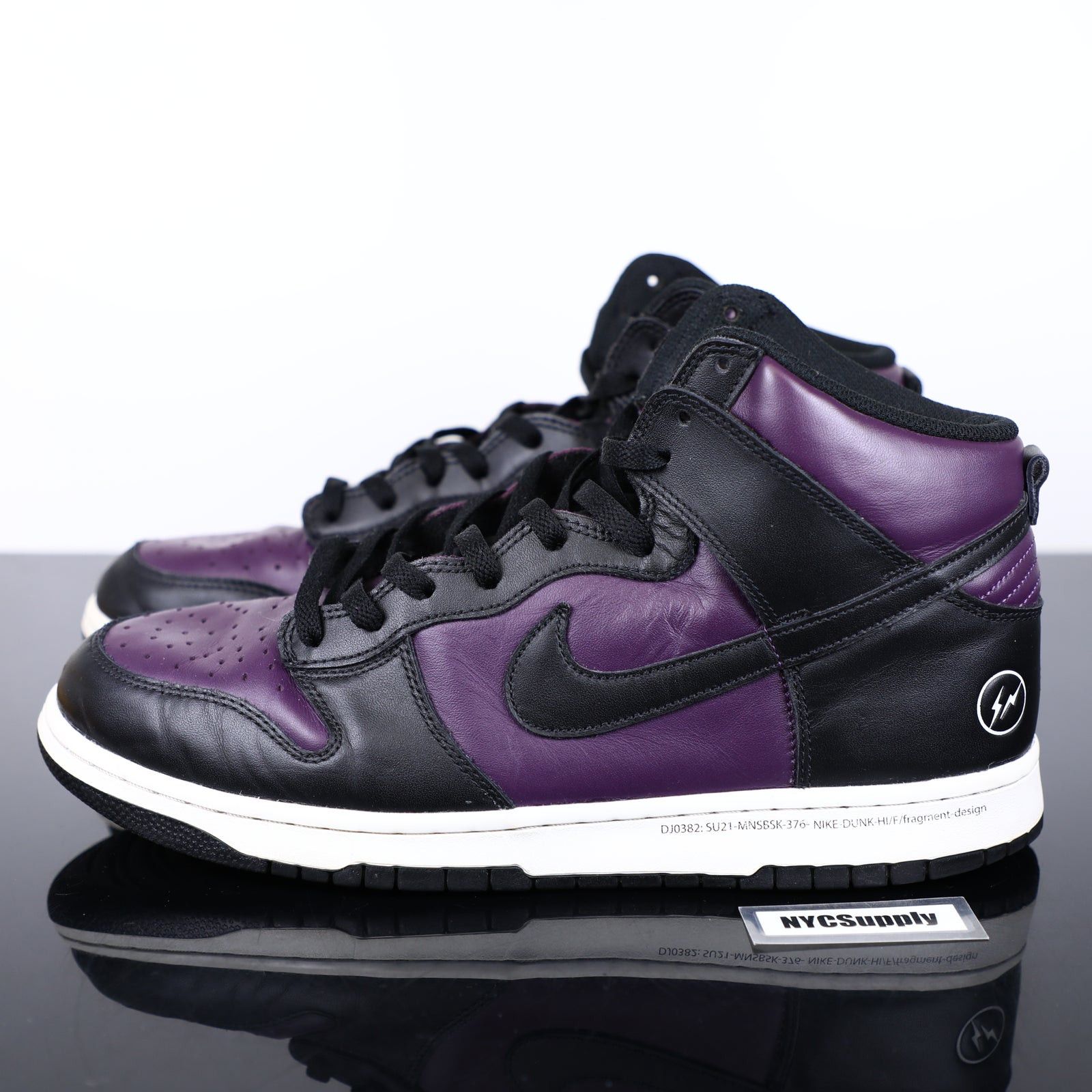 Nike 2021 Nike Dunk High Fragment Beijing Purple DJ0382 600 SZ 13 Size US 13 / EU 46 - 2 Thumbnail