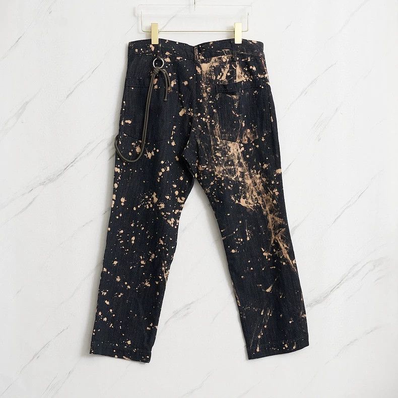Song For The Mute Song For The Mute Washed Tie-dye Denim Pant Size US 32 / EU 48 - 4 Thumbnail