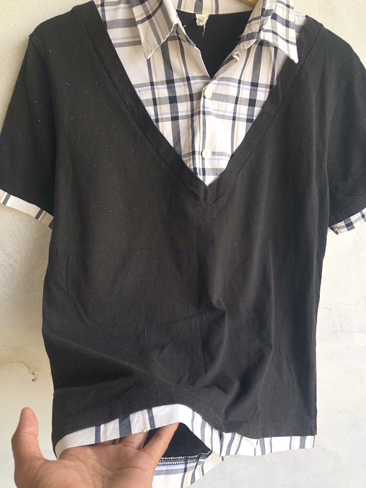 If Six Was Nine Japanese Gothic Double Layer Button Shirt LGB Style Size US L / EU 52-54 / 3 - 4 Thumbnail