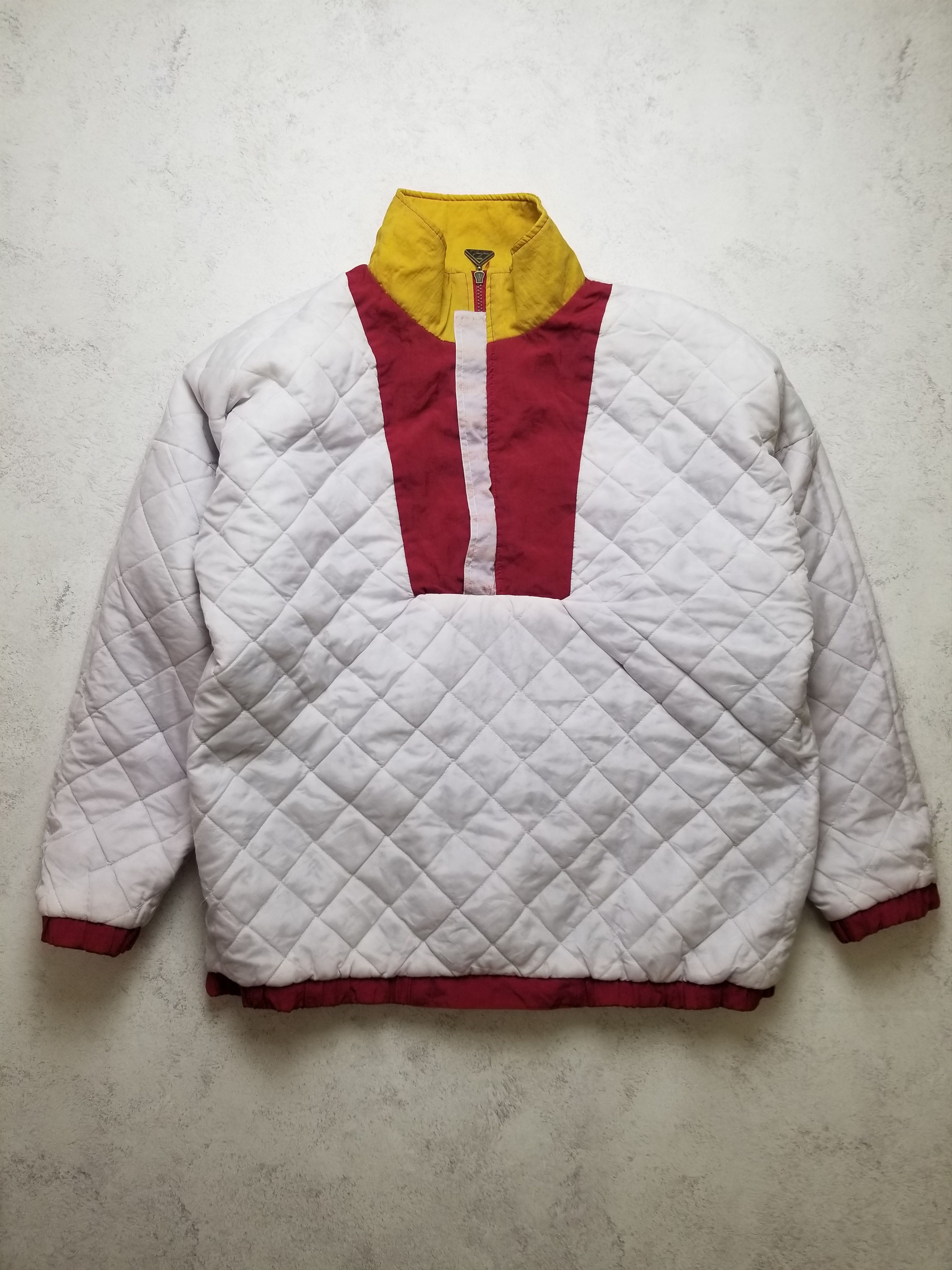 Apex Apex Washington Redskins 1/2 Zip Windbreaker Anorak Jacket Size US XL / EU 56 / 4 - 4 Thumbnail