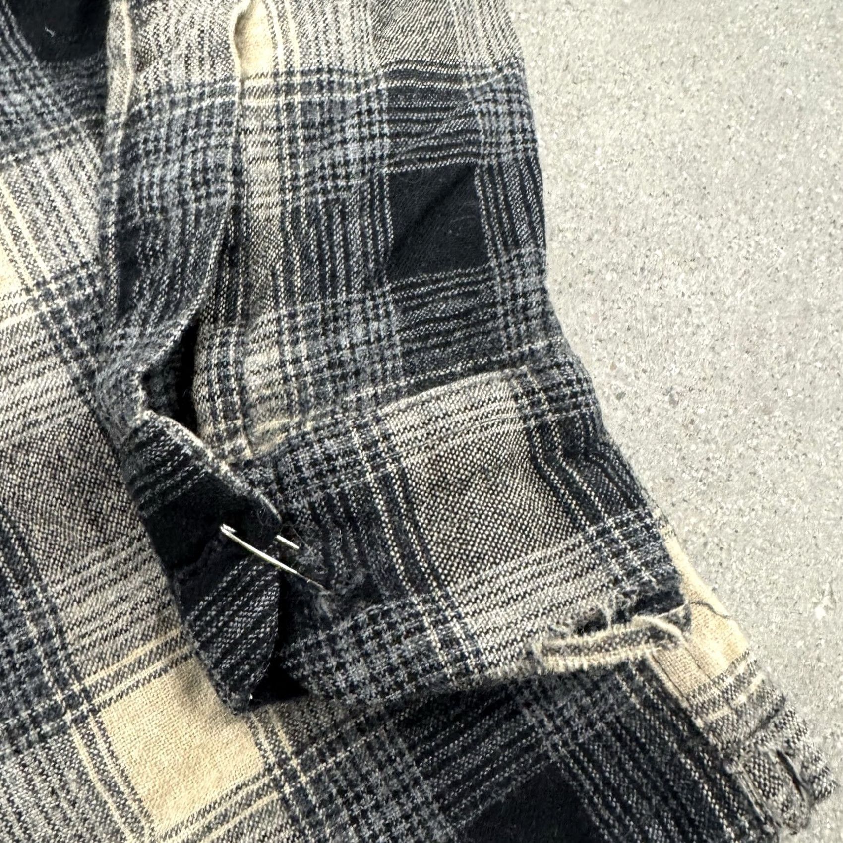 Pendleton Pendleton Board Shirt Men M Grey Loop Collar Pocket Vintage 1959 Vintage Plaid Wool Flannel Button-Up Size US M / EU 48-50 / 2 - 2 Thumbnail